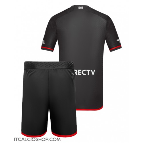River Plate Terza Maglia Bambino 2024-25 Manica Corta (+ Pantaloni corti)